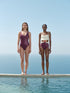 Olympic One Piece / Purple - Blush Pink